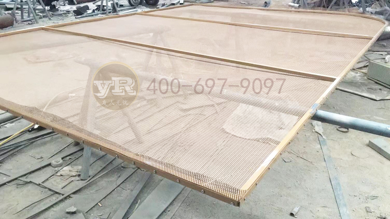 友人承接福建网格膜屋面工程