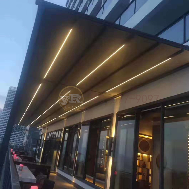 膜结构伸缩雨棚都运用在哪？