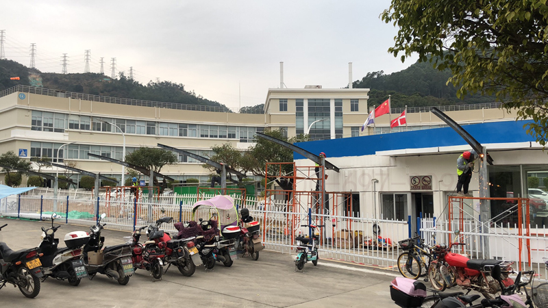 膜结构车棚