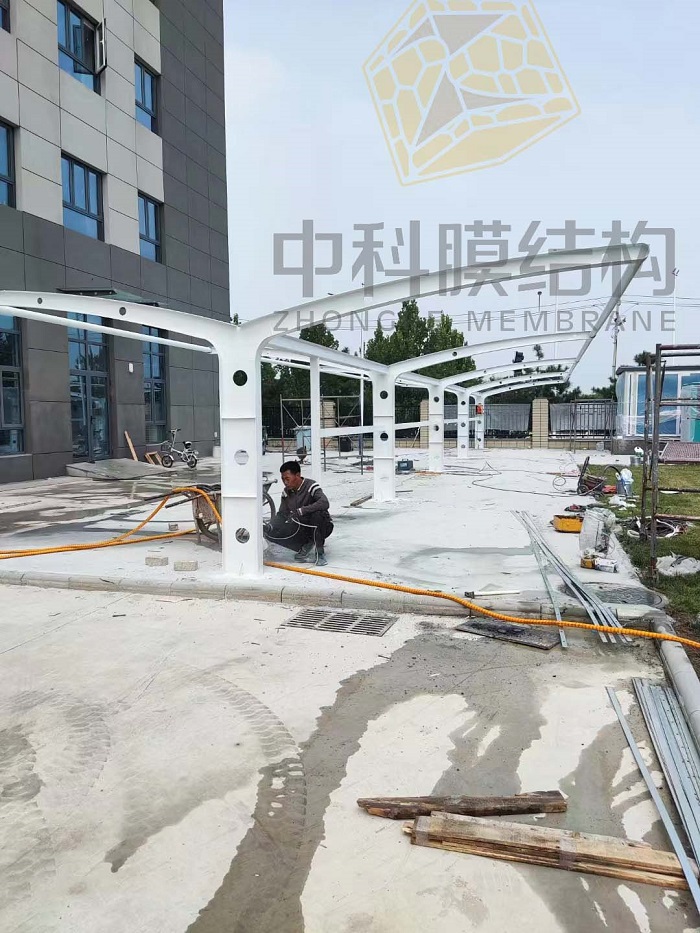 天津膜结构车棚工程