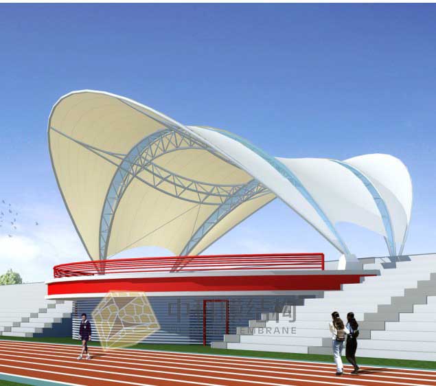 什么是PTFE建筑膜材料