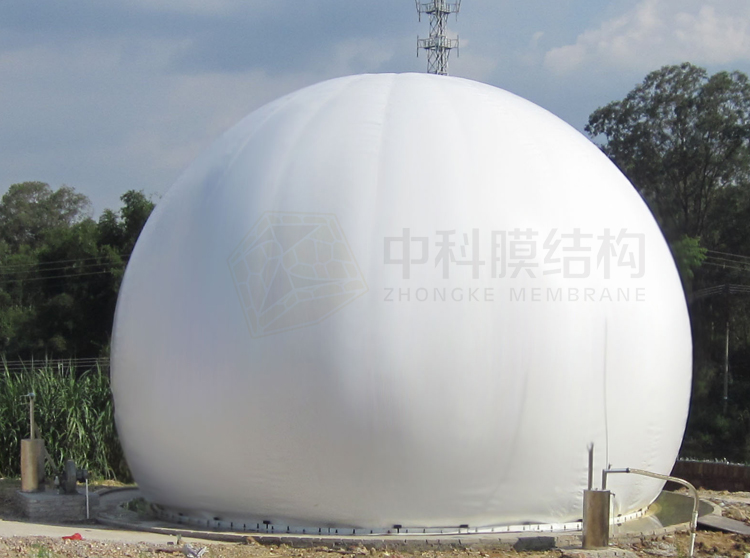 东莞污水池储气柜膜结构工程项目