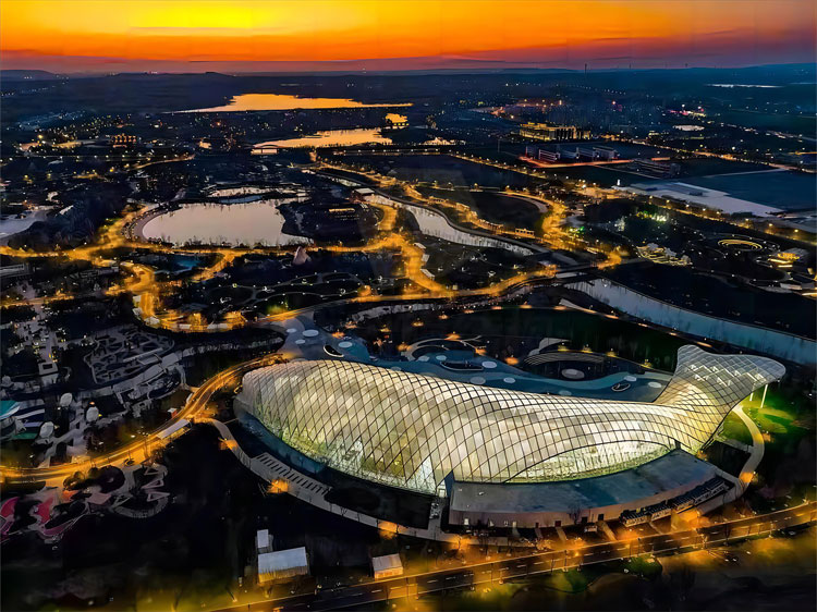 菱形气枕膜，让建筑自带艺术感