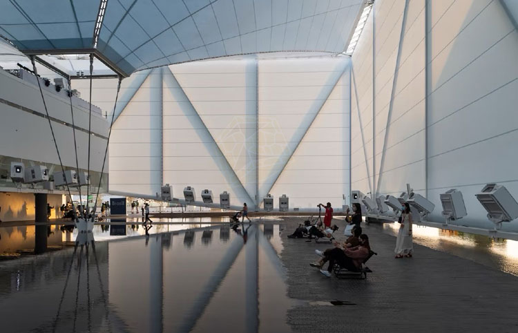 白色张拉膜结构的无限可能