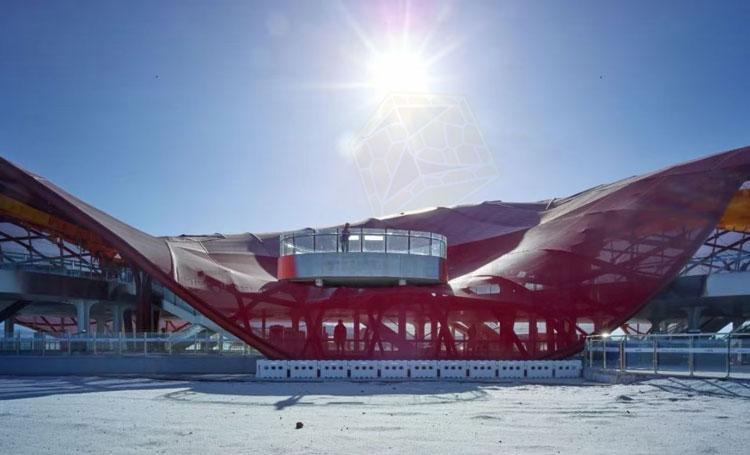 PTFE膜结构火车站 PTFE膜结构火车站