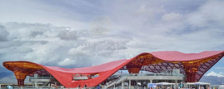 PTFE膜结构建筑 PTFE膜结构建筑