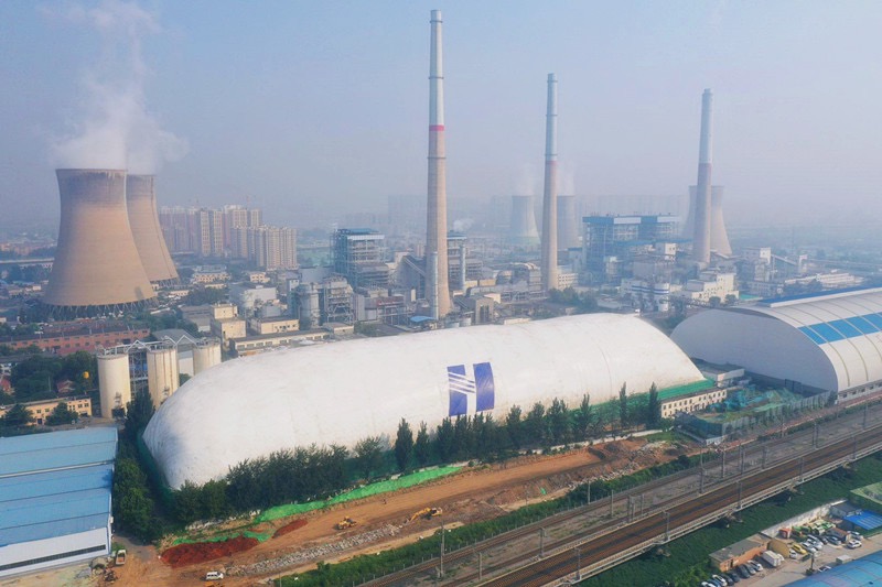 气膜煤棚 气膜煤棚