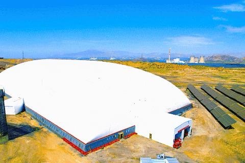 气膜煤棚 气膜煤棚